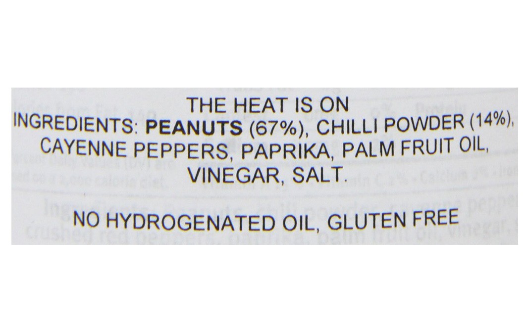 Peanut Butter & Co. The Heat Is On Peanut Butter Blended With Fiery Spices   Plastic Jar  454 grams